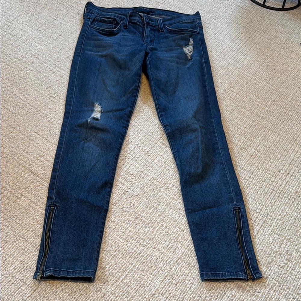 Flying Monkey Blue Skinny Jeans Distressed